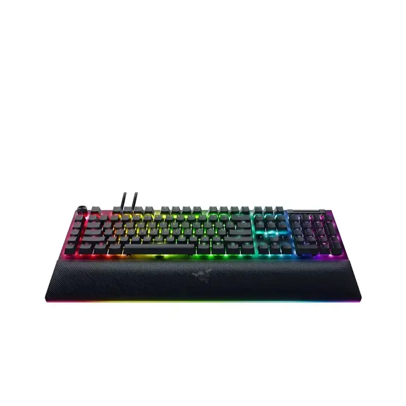 کیبورد گیمینگ ریزر مدل Blackwidow V4 pro Green  Switches